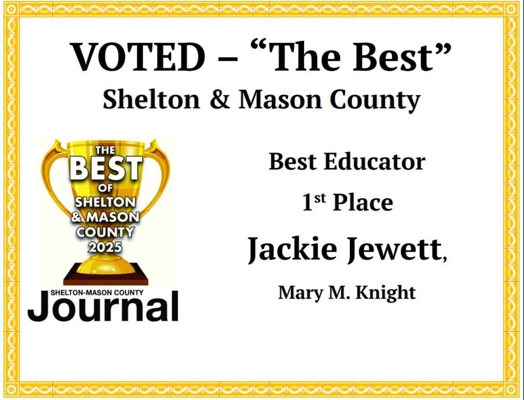 Best Educator 1st Place Jackie Jewett