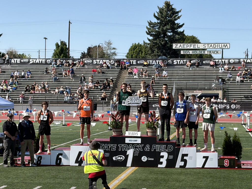 Logan Green Co-State Champion High Jump