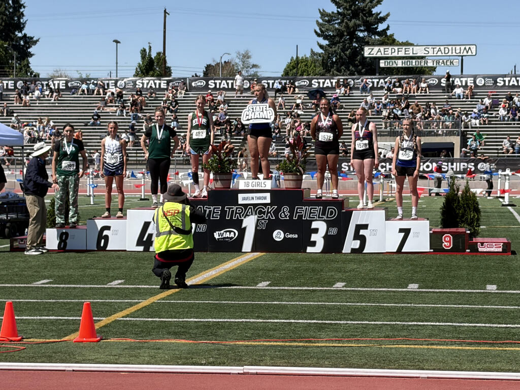 Bella Buck 4th Place Javelin