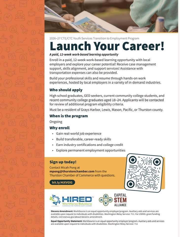 Launch Your Career Flyer