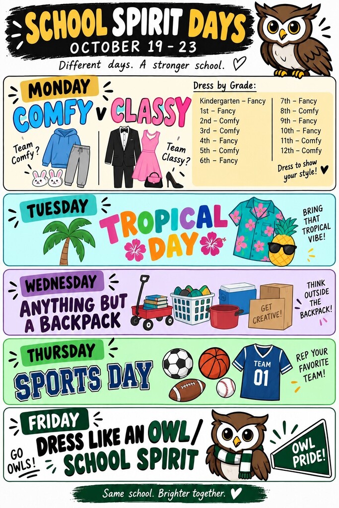 School Spirit Days