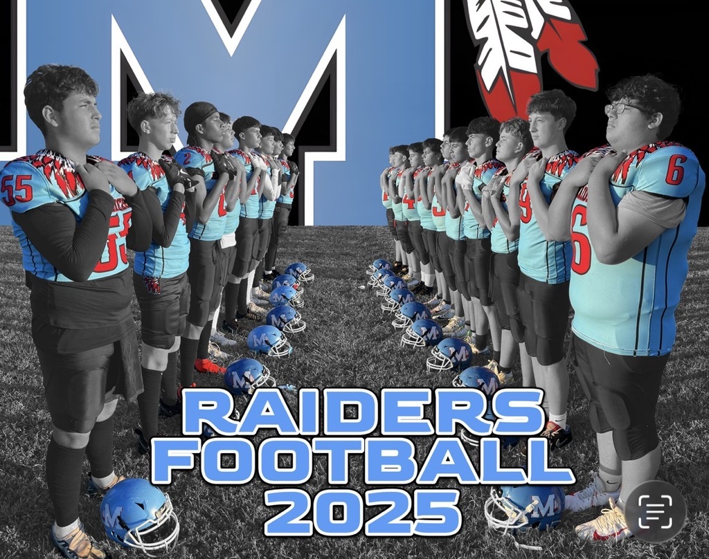 Raider football 2025 banner