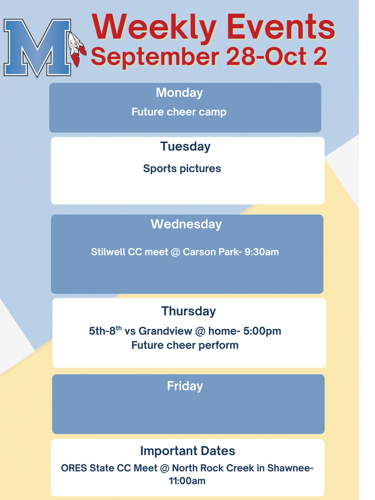weekly events