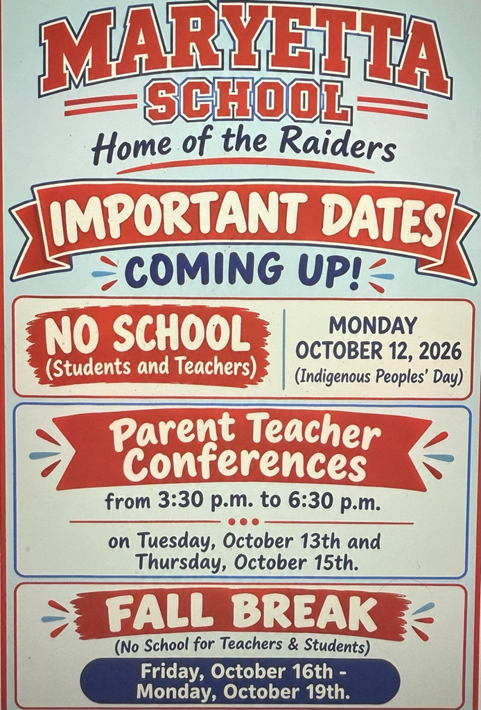 fall break flyer