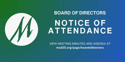 Board of Directors Notice of Attendance: Special Session/Executive (Closed) Session Meeting, Wednesday, November 26, 2025, 2:.00 p.m.