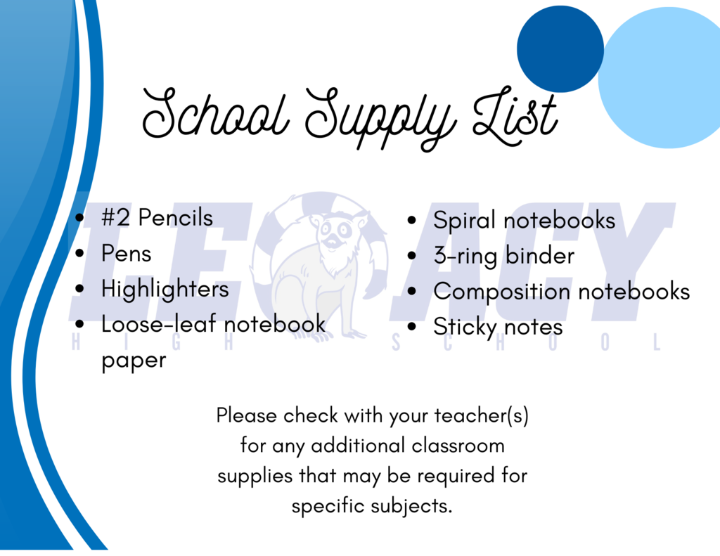 Supply List