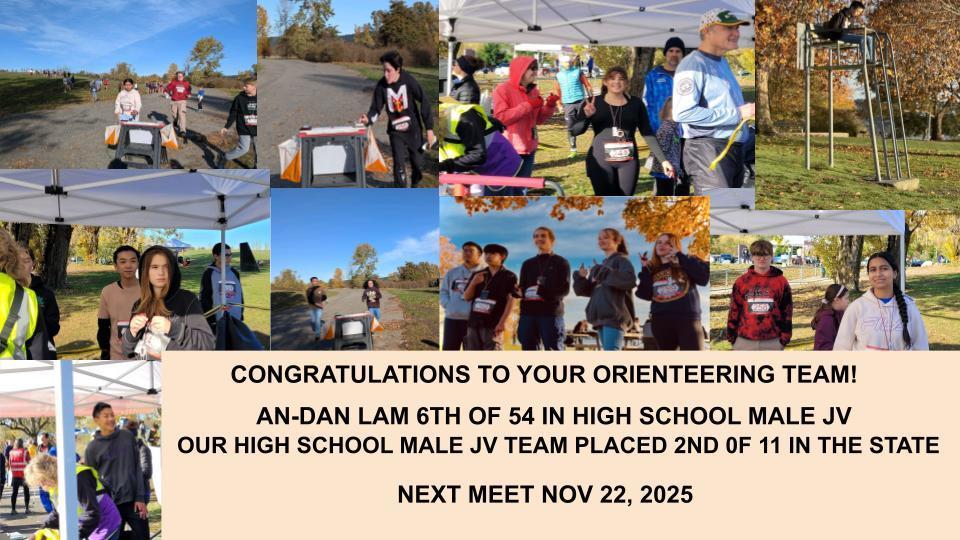 Orienteering Team take 6th of 54 teams