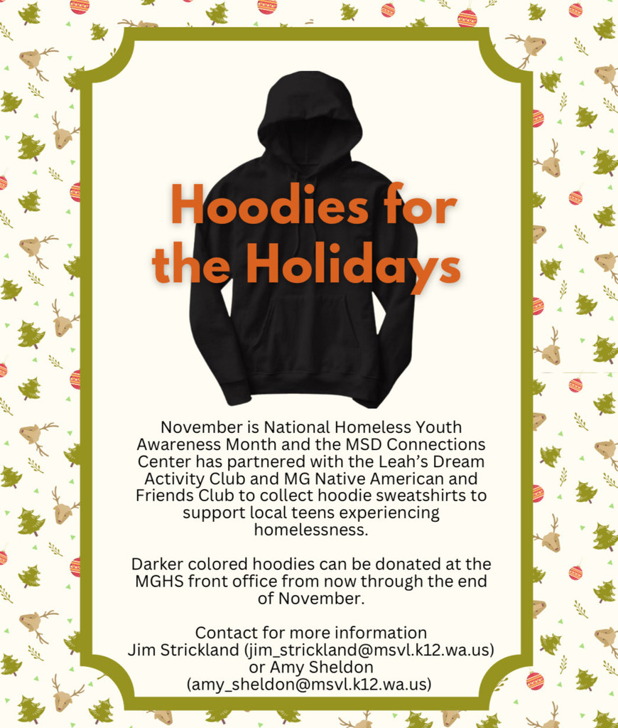 Hoodies for the Holidays 2025-2026