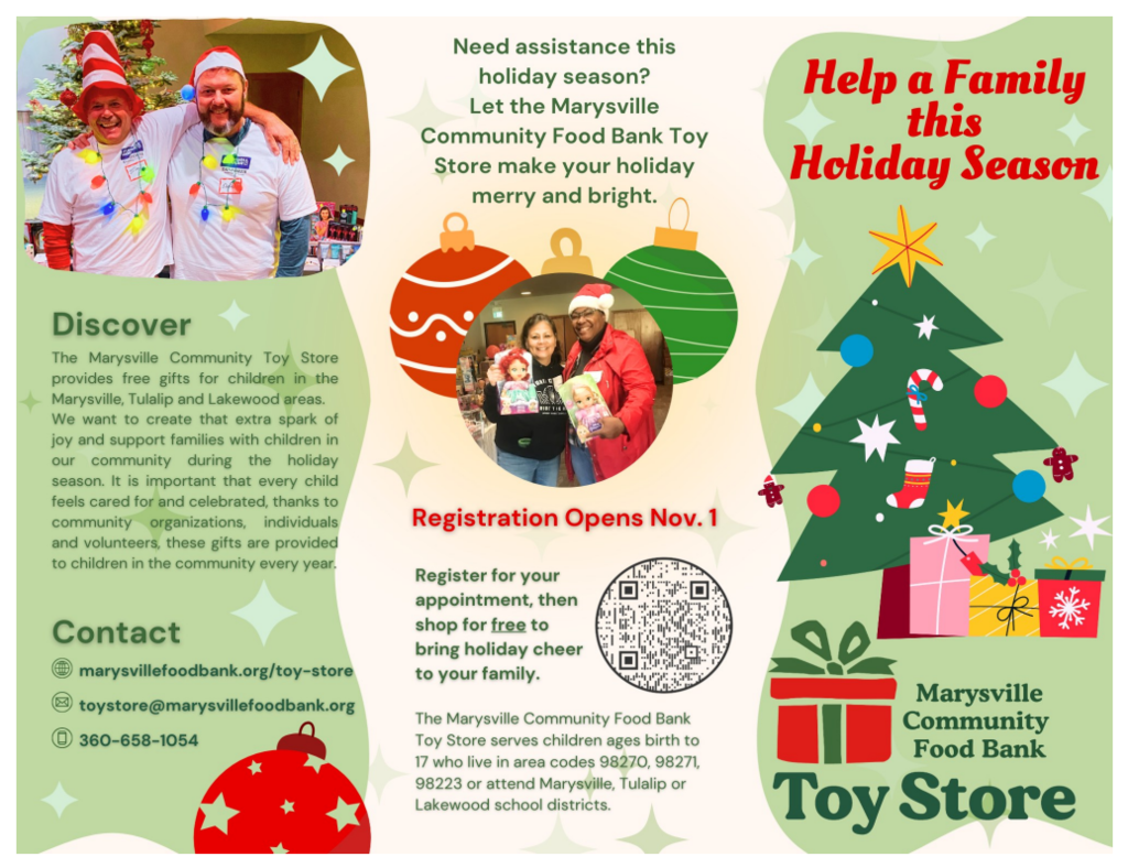 Marysville Community Food Bank Toy Store