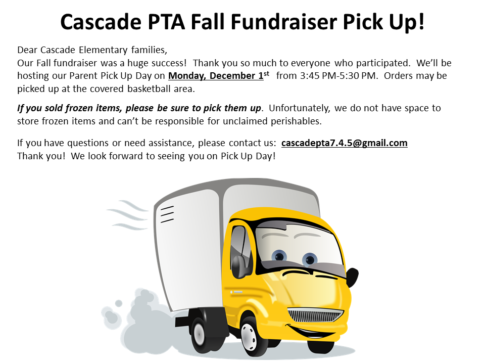 Fundraiser flyer