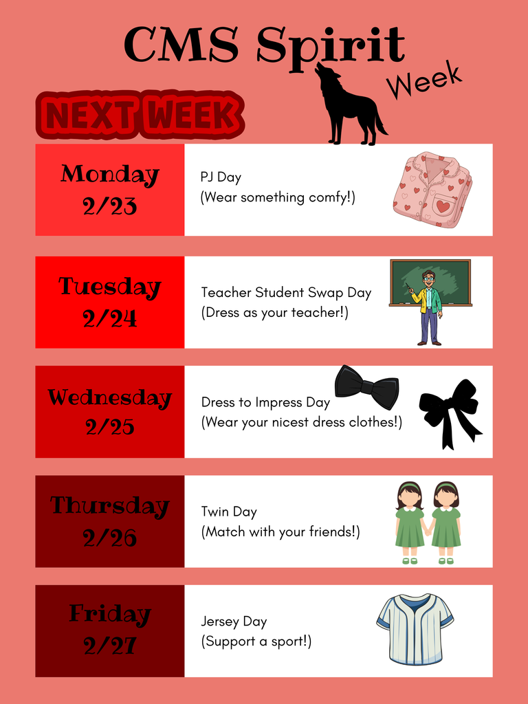 Spirit Week 2.23.26