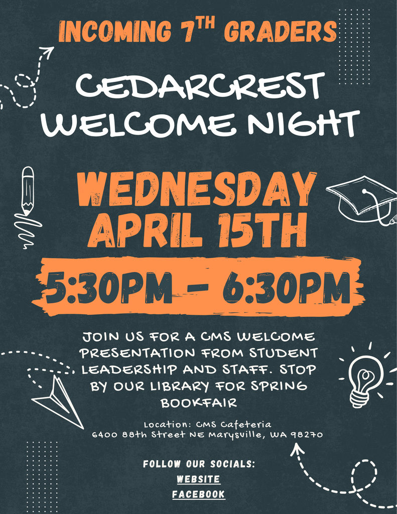 7th Grade Welcome Night