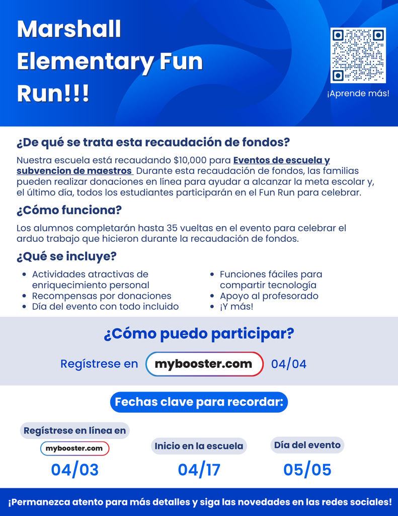 Booster Fun Run