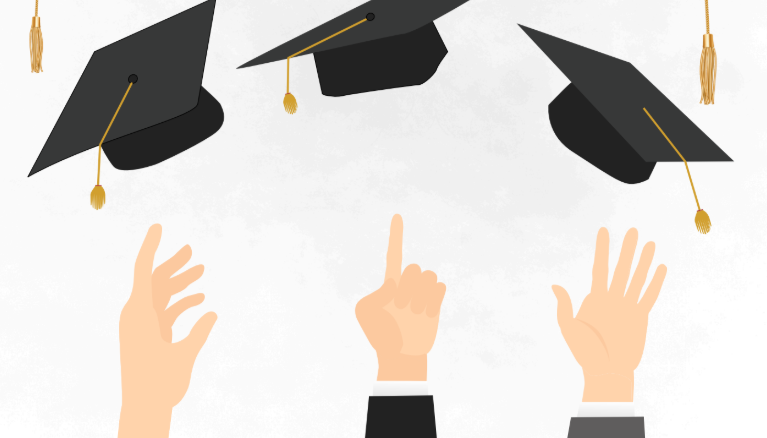 grad walk image