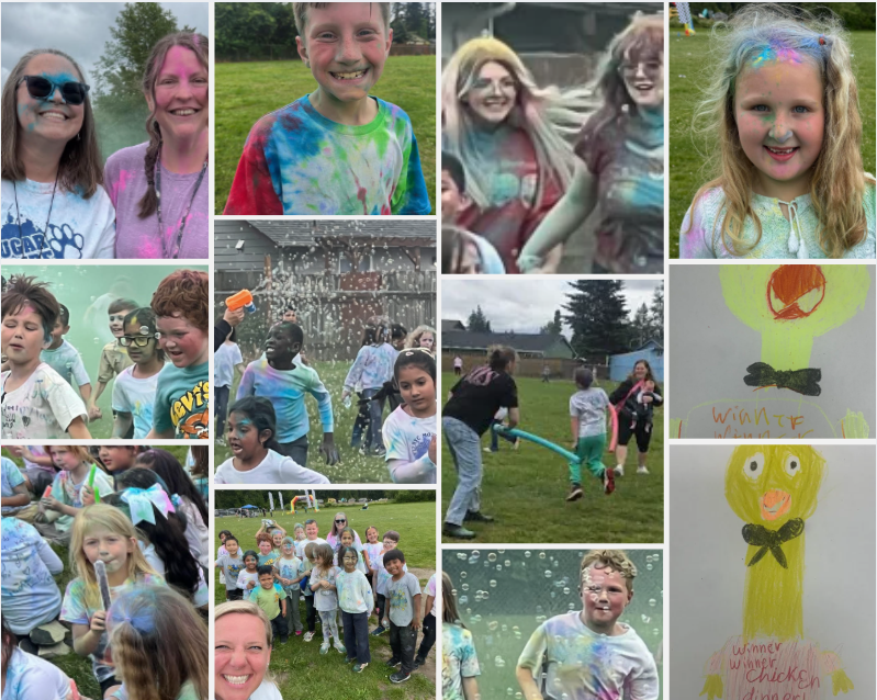 Color run image