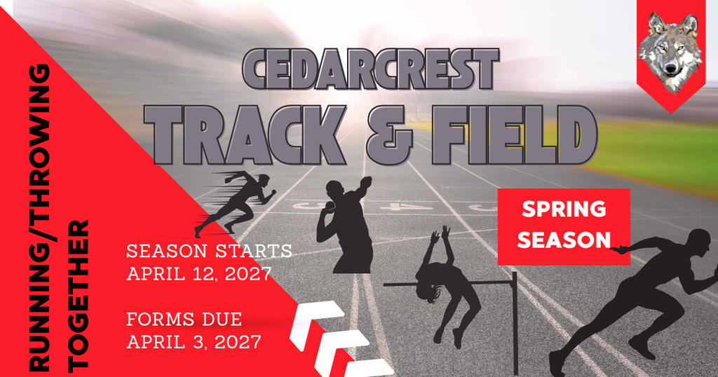 7th and 8th Grade Co-Ed Track and Field - Spring Season starts April 12th 2027