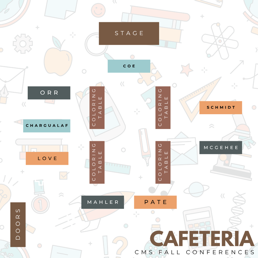 Cafeteria Conference Layout