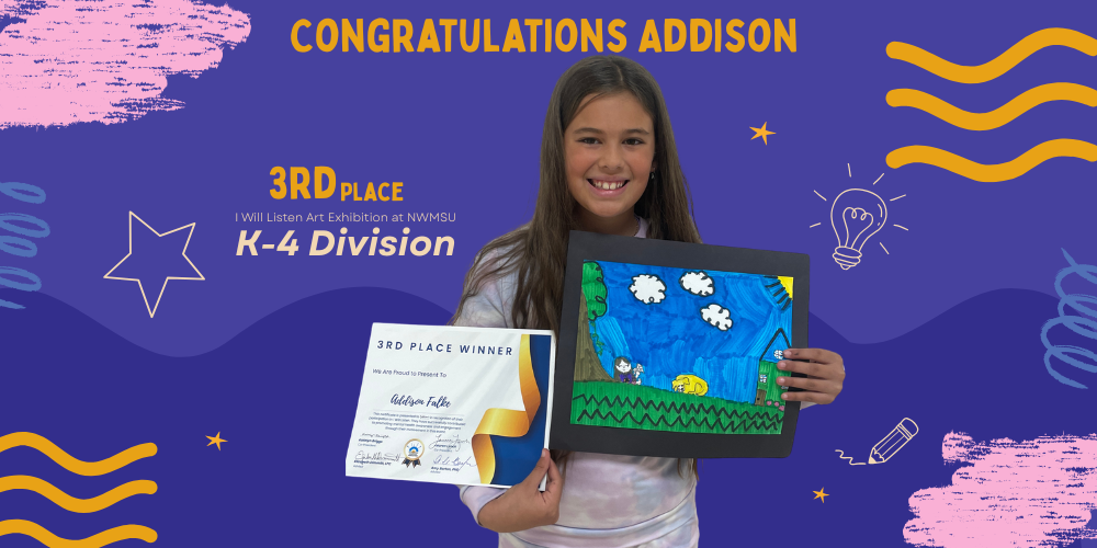 Art Exhibition 3rd place winner