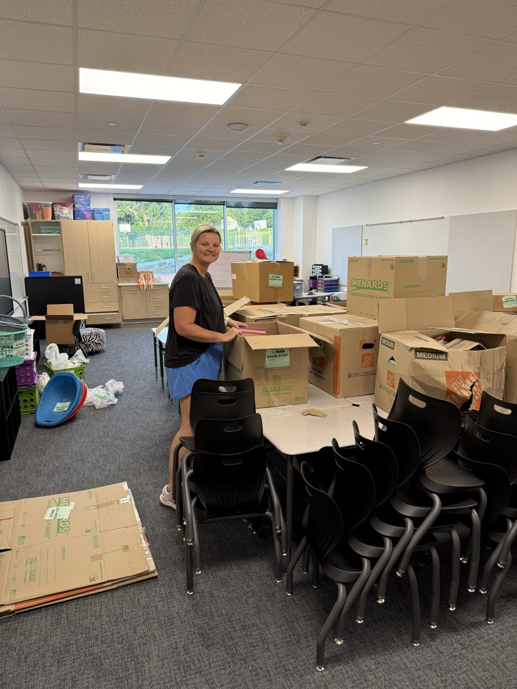 All of our teachers have been working so hard to get ready for the new school year. I couldn't be more proud of the hours they've already put in preparing and improving. Amazing dedication, even sometimes without electricity!