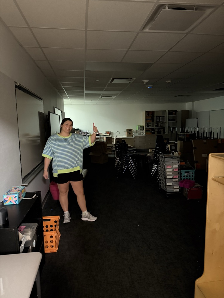 All of our teachers have been working so hard to get ready for the new school year. I couldn't be more proud of the hours they've already put in preparing and improving. Amazing dedication, even sometimes without electricity!