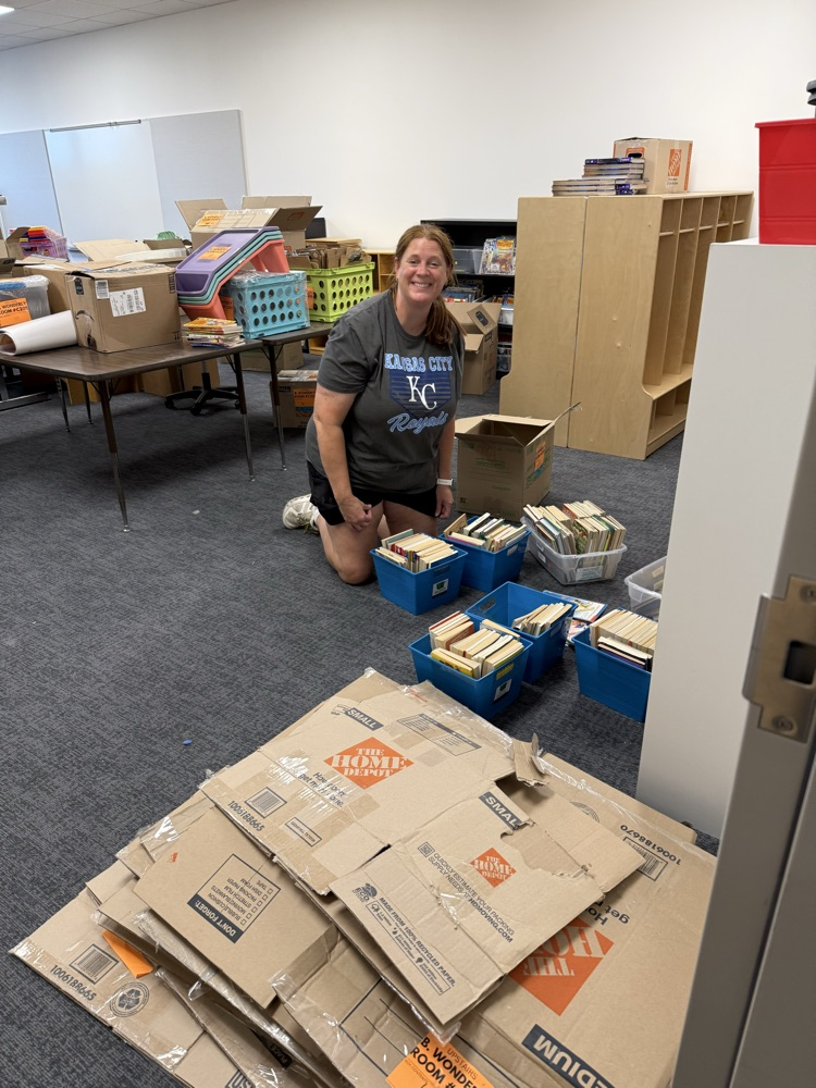 All of our teachers have been working so hard to get ready for the new school year. I couldn't be more proud of the hours they've already put in preparing and improving. Amazing dedication, even sometimes without electricity!