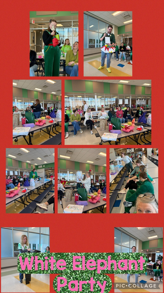 Blessed with the best staff!  We laughed so hard and stole more gifts from each other than any white elephant party I've been to.  Merry Christmas to all and to all a well deserved break!  🎄❤️💚🎄