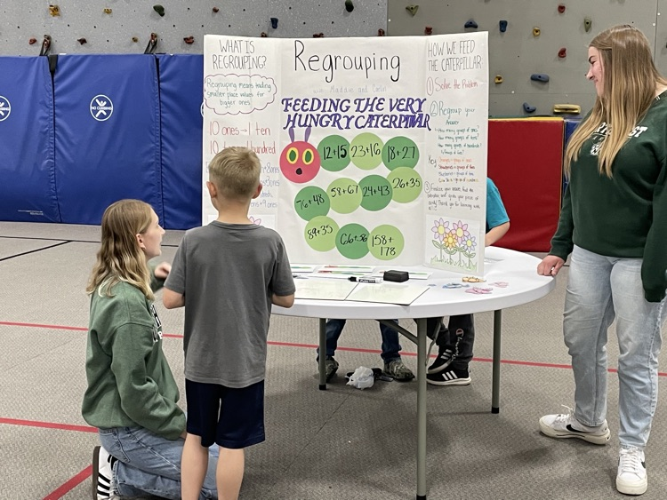 Mrs Swink and the NW Math/Science students held a fun night for our GO program and EFES students! 