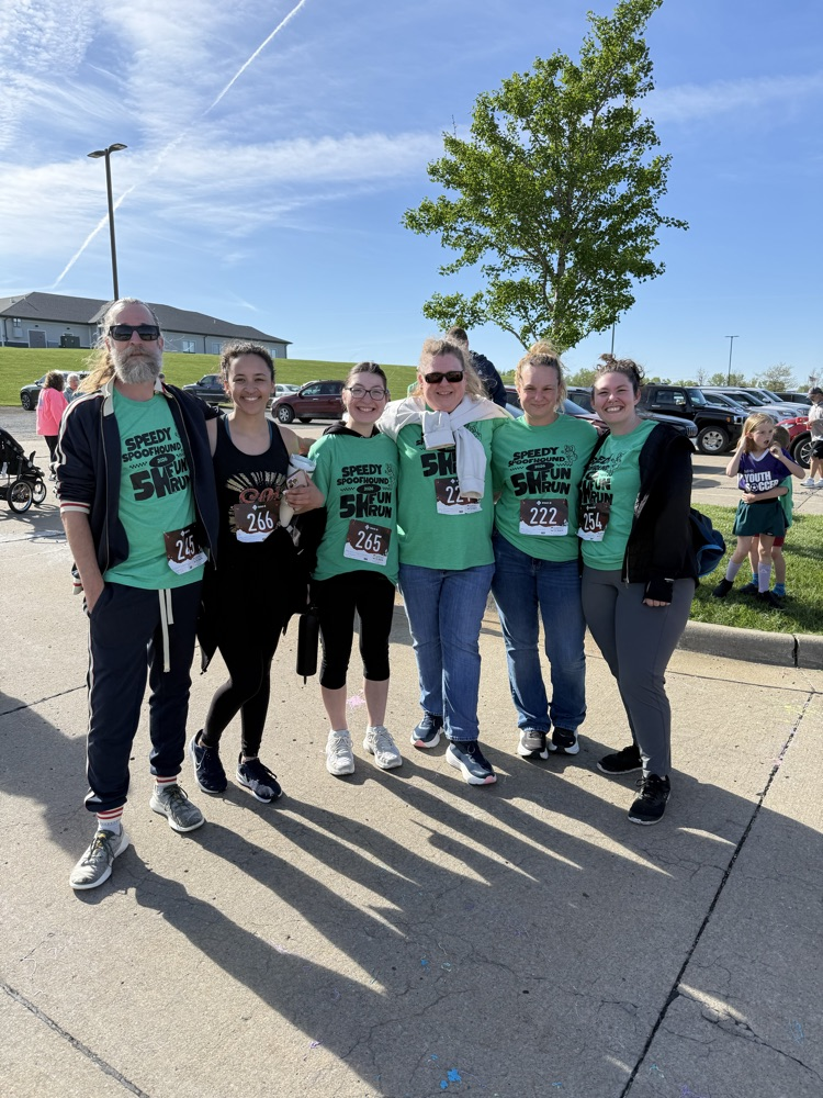 14th Speedy Spoofhound Fun Run and 5K was a huge success! Proud of our EFE staff who came out to support!