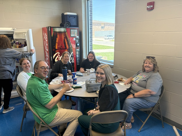 What a fun way to kick off teacher appreciation week! Clarence's grill meal didn't pan out the way we expected but the teachers loved the BK burgers and KFC chicken! Appreciate this group of teachers everyday, just fun to spoil them extra this week!