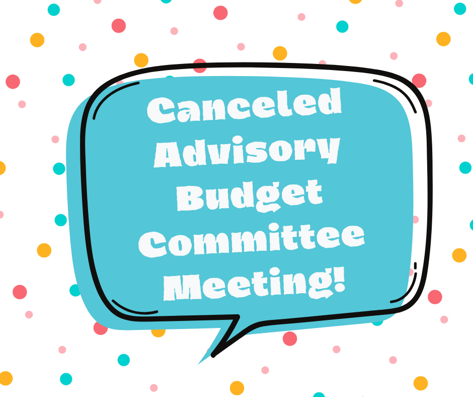 Advisory Budget Committee Meeting-September 30, 2024