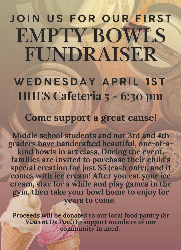 Empty Bowls Fundraiser