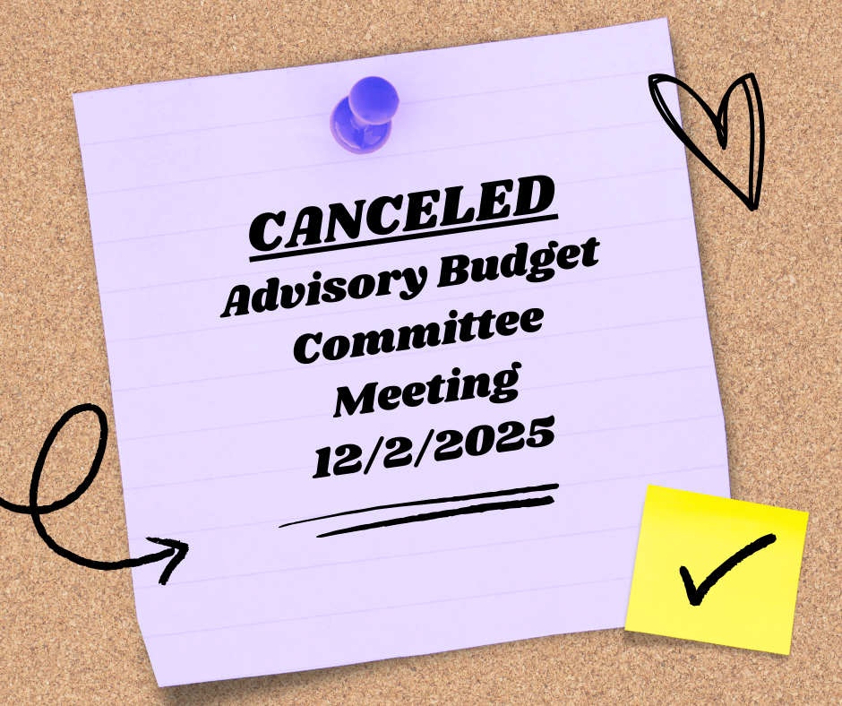 CANCELED: School Board Meeting December 9, 2024