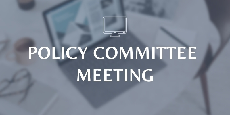 Policy Committee Meeting