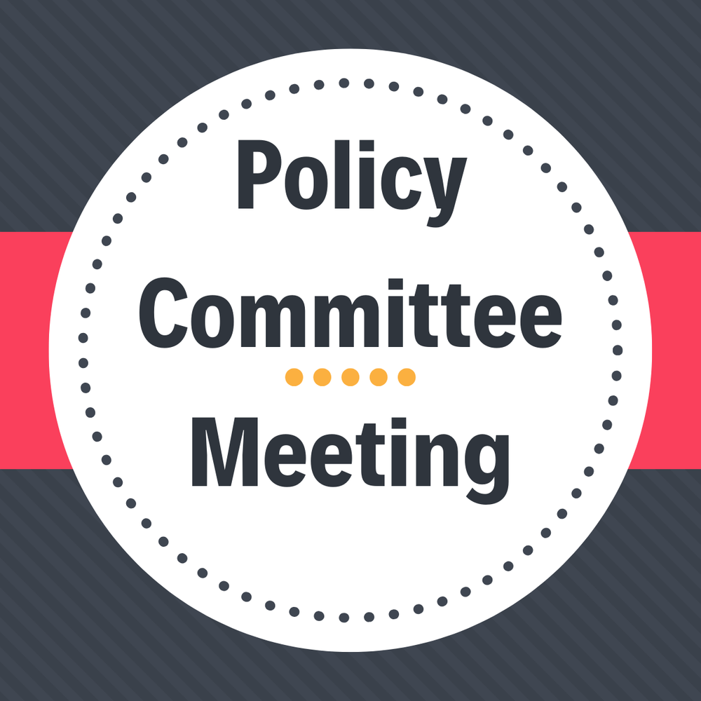 Policy Committee Meeting