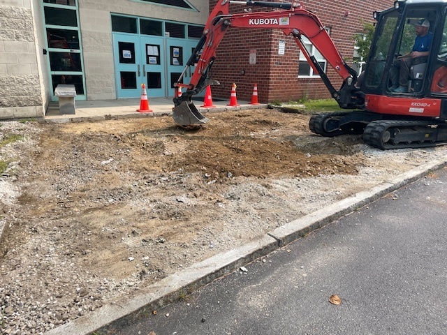 Concrete work at BMS