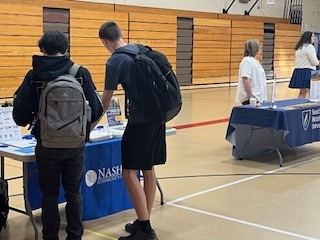 Pictures from mini college fair