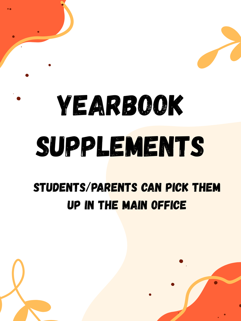 Yearbook Supplements