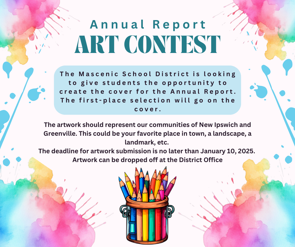 Annual Art Contest Flier