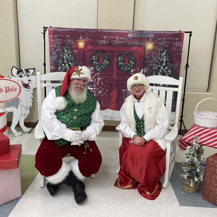 Santa and Mrs. claus