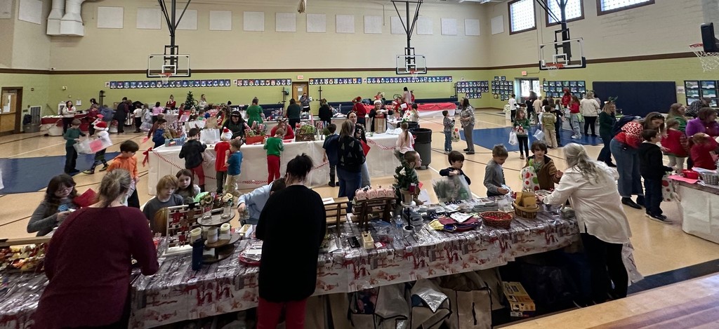 Shoppers at the bazaar