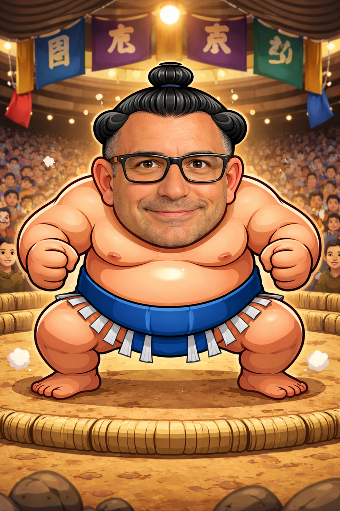 Pickering Sumo wrestler