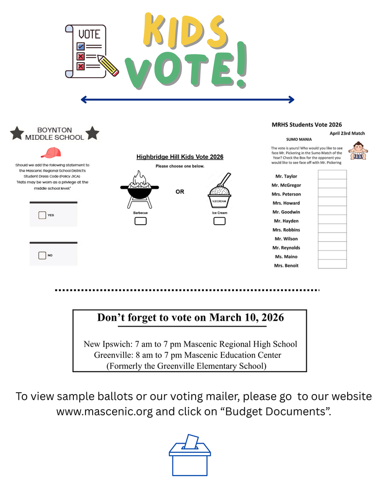 Kids Vote Flyer