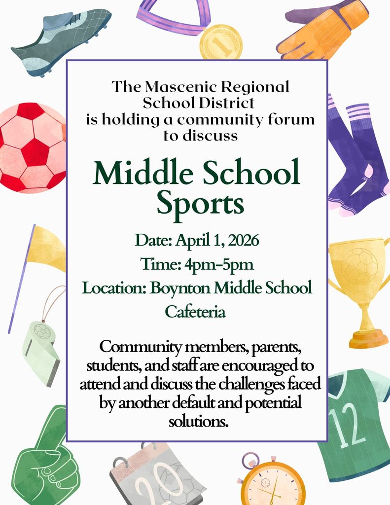 Middle school sports