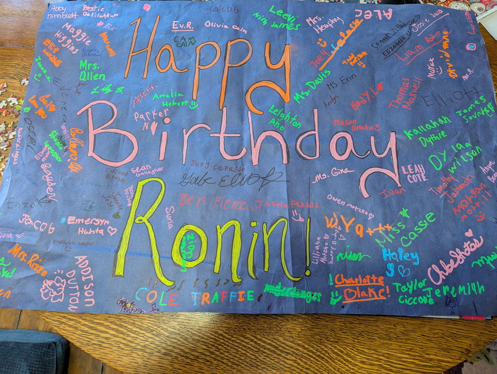 Happy birthday ronin