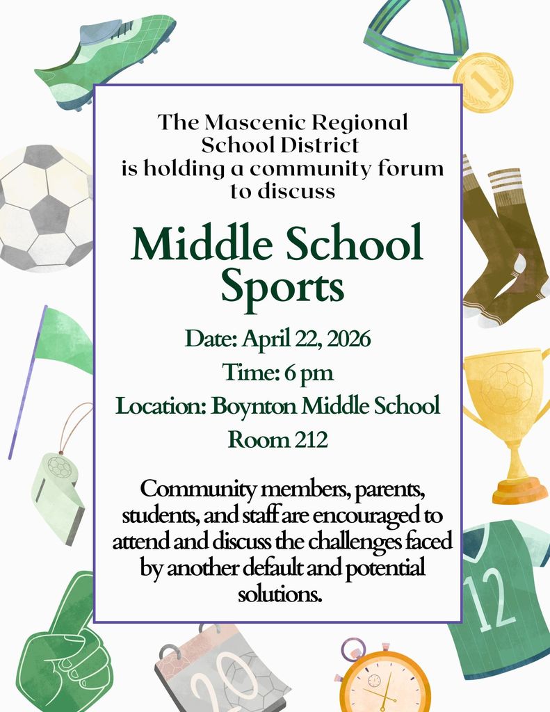 Middle school sports