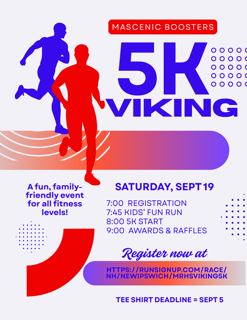 Viking 5K Flyer- September 19th