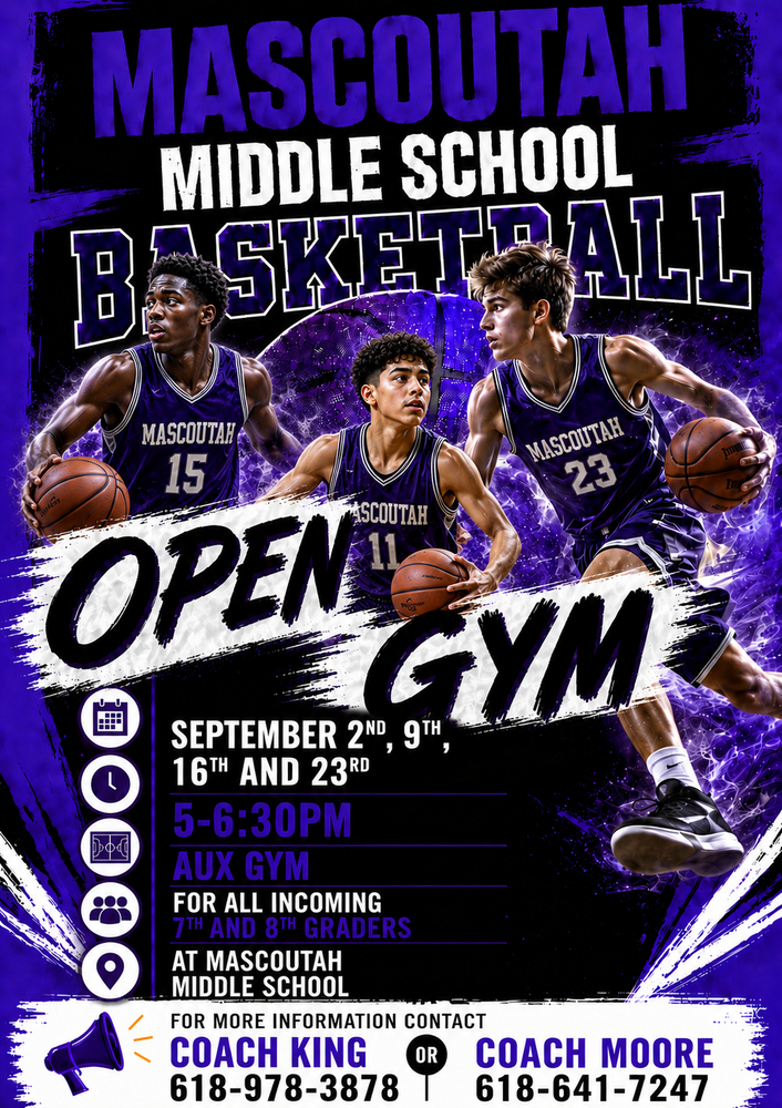 Boys Basketball 7th & 8th Grade Open Gyms