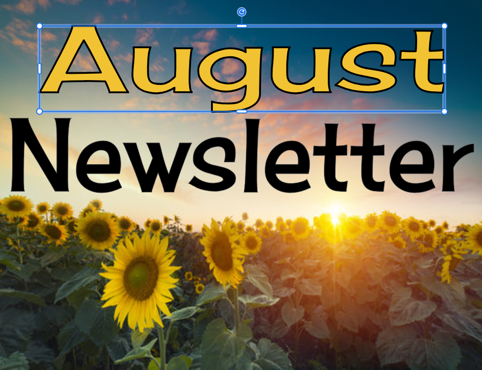 August Newsletter - Mighty Mascoutah Edition