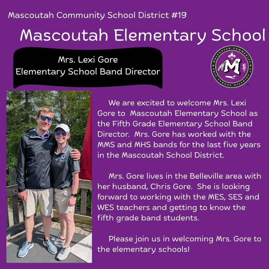 Welcome Mrs. Gore!