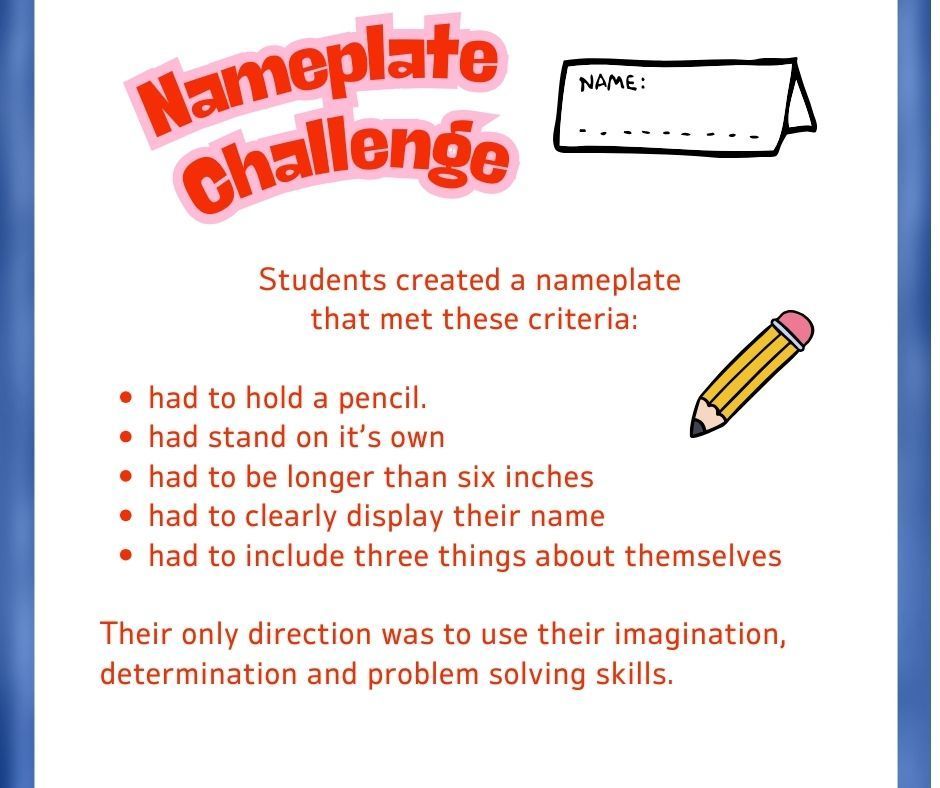 Nameplate Challenge